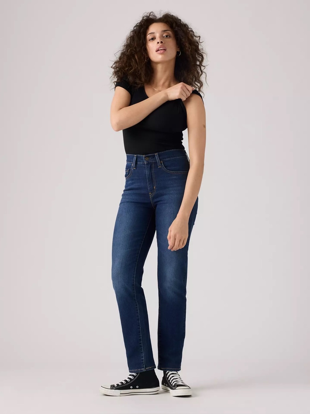 Levis 724 High Rise Straight Women's Jeans Size 34